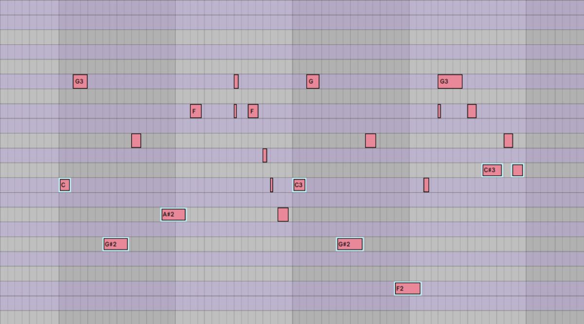 Immagine 04 Scrivere una linea di basso in Ableton Live